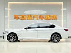 2022 BMW 5 Series 530Li Premium M Sport Package, белый — фото 4