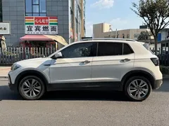 2022 Volkswagen T-Cross 280TSI DSG Comfort, белый — фото 3