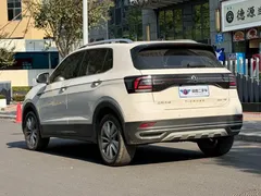 2022 Volkswagen T-Cross 280TSI DSG Comfort, белый — фото 4