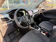 2022 Volkswagen T-Cross 280TSI DSG Comfort, белый — фото 7