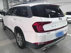 2020 Hyundai Santa Fe 380 TGDi AT 2WD GLS Luxury, белый — фото 5