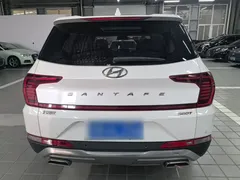 2020 Hyundai Santa Fe 380 TGDi AT 2WD GLS Luxury, белый — фото 6