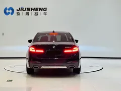 2021 BMW 5 Series 525Li M Sport Package, чёрный — фото 7