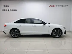 2023 Audi A4L 40 TFSI Luxury Dynamic, чёрный — фото 3
