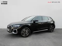 2022 Audi Q5L 40T Fashion Sport, чёрный — фото 1