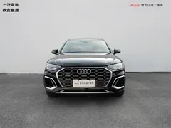 2022 Audi Q5L 40T Fashion Sport, чёрный — фото 2