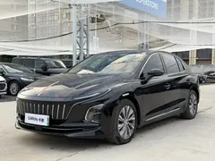 2024 Hongqi E-QM5 EV 500km Travel, чёрный — фото 1