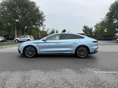 2023 BYD Han PHEV Champion 121KM Premium, синий — фото 16