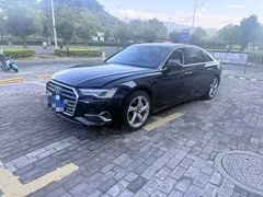 2023 Audi A6L 45 TFSI quattro Select Elegance, чёрный — фото 1