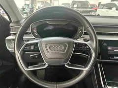 2023 Audi A8L 50 TFSI quattro Select, чёрный — фото 7