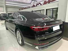 2023 Audi A8L 50 TFSI quattro Select, чёрный — фото 18