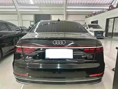 2023 Audi A8L 50 TFSI quattro Select, чёрный — фото 19