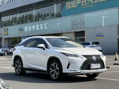 2020 Lexus RX 450h 4WD Elegant, белый — фото 3