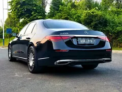 2022 Mercedes-Benz S-Class S 400 L Luxury, чёрный — фото 5