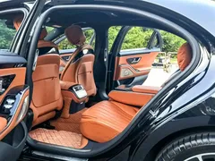 2022 Mercedes-Benz S-Class S 400 L Luxury, чёрный — фото 10