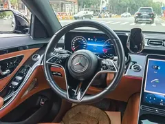 2022 Mercedes-Benz S-Class S 400 L Luxury, чёрный — фото 11