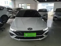 2023 Hyundai Elantra 1.5L CVT GLX Elite, белый — фото 3