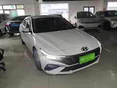 2023 Hyundai Elantra 1.5L CVT GLX Elite, белый — фото 4