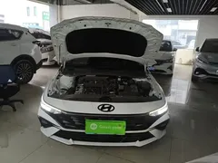 2023 Hyundai Elantra 1.5L CVT GLX Elite, белый — фото 20