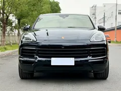 2022 Porsche Cayenne Coupe 3.0T Platinum, чёрный — фото 2