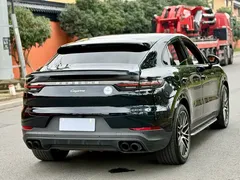 2022 Porsche Cayenne Coupe 3.0T Platinum, чёрный — фото 4
