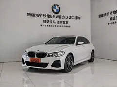 2022 BMW 3 Series 325Li M Sport, белый — фото 1