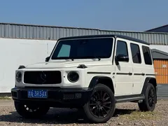 2021 Mercedes-Benz G-Class G 500, белый — фото 1