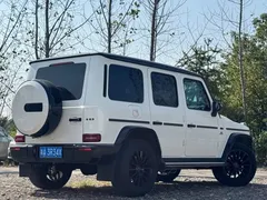 2021 Mercedes-Benz G-Class G 500, белый — фото 3