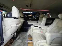 2021 Toyota Alphard Hybrid 2.5L Luxury, чёрный — фото 6