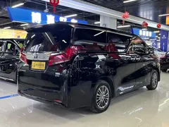 2021 Toyota Alphard Hybrid 2.5L Luxury, чёрный — фото 11