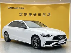 2023 Mercedes-Benz C-Class C 260 L Sport, белый — фото 1