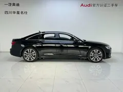2022 Audi A6L 45 TFSI Select Sport, чёрный — фото 3