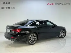 2022 Audi A6L 45 TFSI Select Sport, чёрный — фото 4