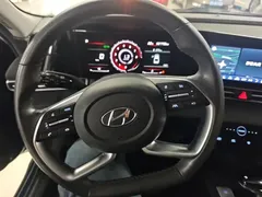 2021 Hyundai Elantra 1.5L CVT LUX Premium, синий — фото 11