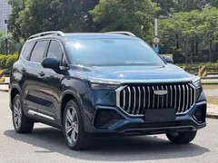 2023 Geely Haoyue L 2.0T DCT Premium, синий — фото 3