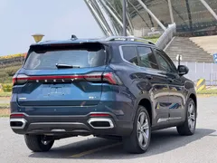 2023 Geely Haoyue L 2.0T DCT Premium, синий — фото 31