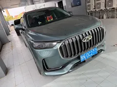 2023 Chery Tiggo 9 2.0T DCT 2WD Luxury 5-seat, синий — фото 5