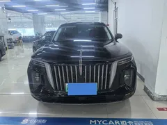 2022 Hongqi E-HS9 690km 6-seat, чёрный — фото 2