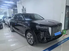 2022 Hongqi E-HS9 690km 6-seat, чёрный — фото 3