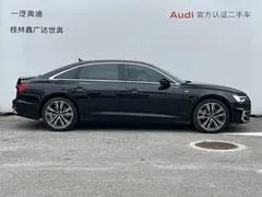 2023 Audi A6L 45 TFSI quattro Select Dynamic, чёрный — фото 3