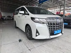 2021 Toyota Alphard Hybrid 2.5L Premium, белый — фото 2