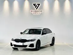2022 BMW 3 Series 325Li M Sport Night Package, белый — фото 1