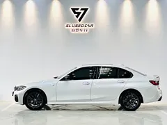 2022 BMW 3 Series 325Li M Sport Night Package, белый — фото 7
