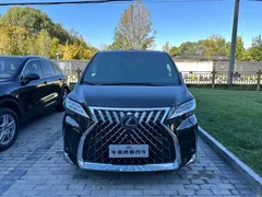 2020 Lexus LM 300h 7-seat, чёрный — фото 2