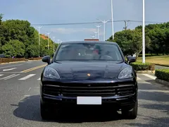2022 Porsche Cayenne Coupe 3.0T Platinum, чёрный — фото 2