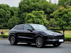 2022 Porsche Cayenne Coupe 3.0T Platinum, чёрный — фото 3