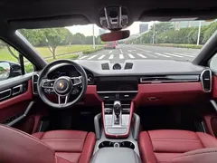 2022 Porsche Cayenne Coupe 3.0T Platinum, чёрный — фото 7