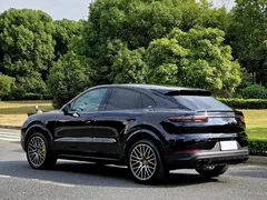 2022 Porsche Cayenne Coupe 3.0T Platinum, чёрный — фото 12