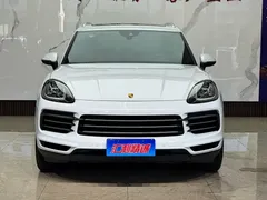 2022 Porsche Cayenne 3.0T Platinum, белый — фото 2