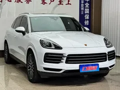 2022 Porsche Cayenne 3.0T Platinum, белый — фото 3